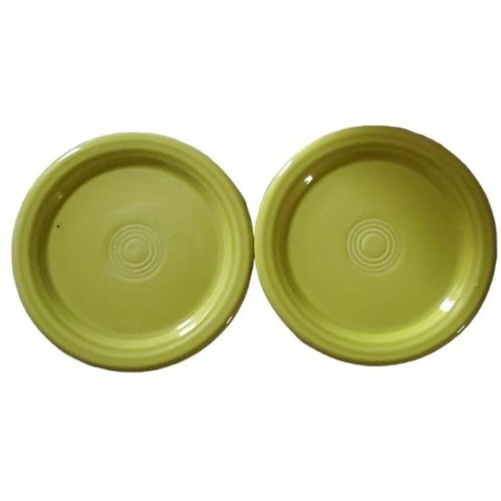 Fiestaware Fiesta Coaster Dish Plate Cup Cover Mug Lid Lemongrass Ceramic